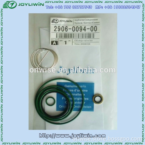 OEM Screw air compressor oil stop valve kitJOY 2906009400 for atlas copco